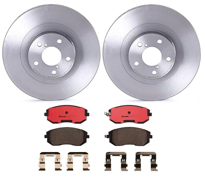 Brembo Brembo Disc Brake Pad and Rotor Kits KT00095 Autofit
