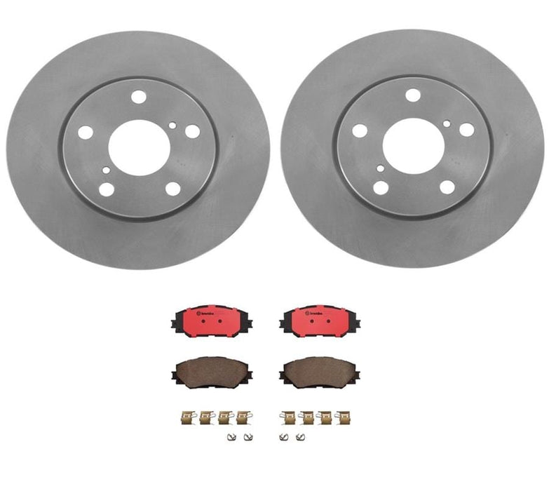 Brembo Brembo Disc Brake Pad and Rotor Kits KT00098 Autofit