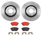Brembo Brembo Disc Brake Pad and Rotor Kits KT00099 Autofit