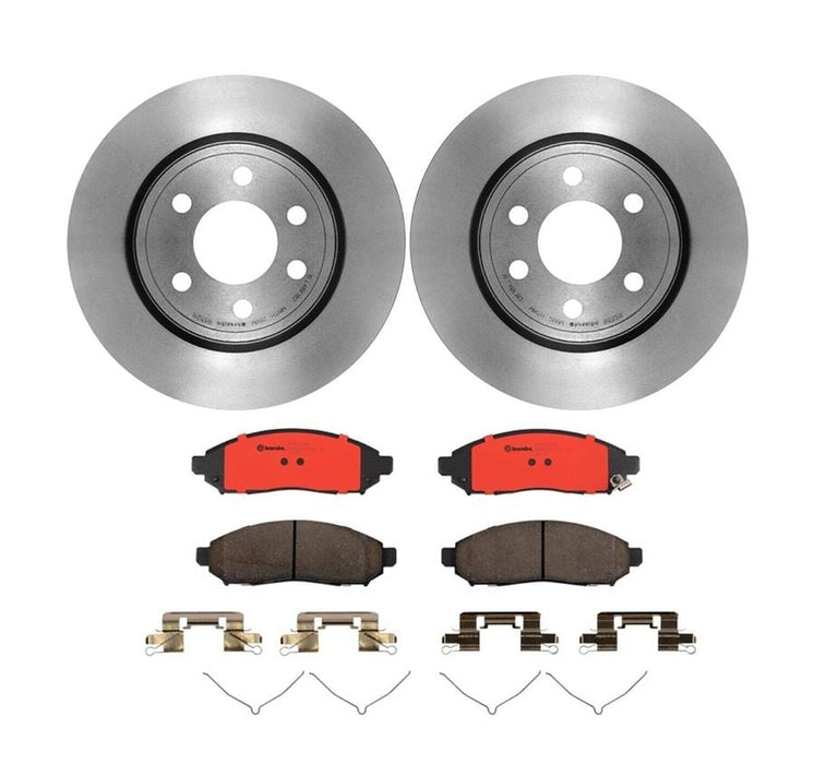 Brembo Brembo Disc Brake Pad and Rotor Kits KT00101 Autofit