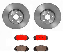 Brembo Brembo Disc Brake Pad and Rotor Kits KT00102 Autofit