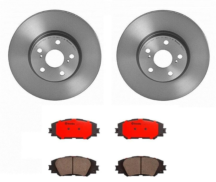 Brembo Brembo Disc Brake Pad and Rotor Kits KT00102 Autofit