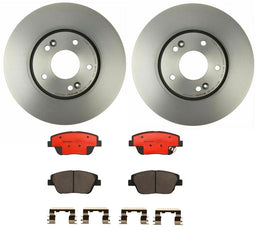 Brembo Brembo Disc Brake Pad and Rotor Kits KT00104 Autofit