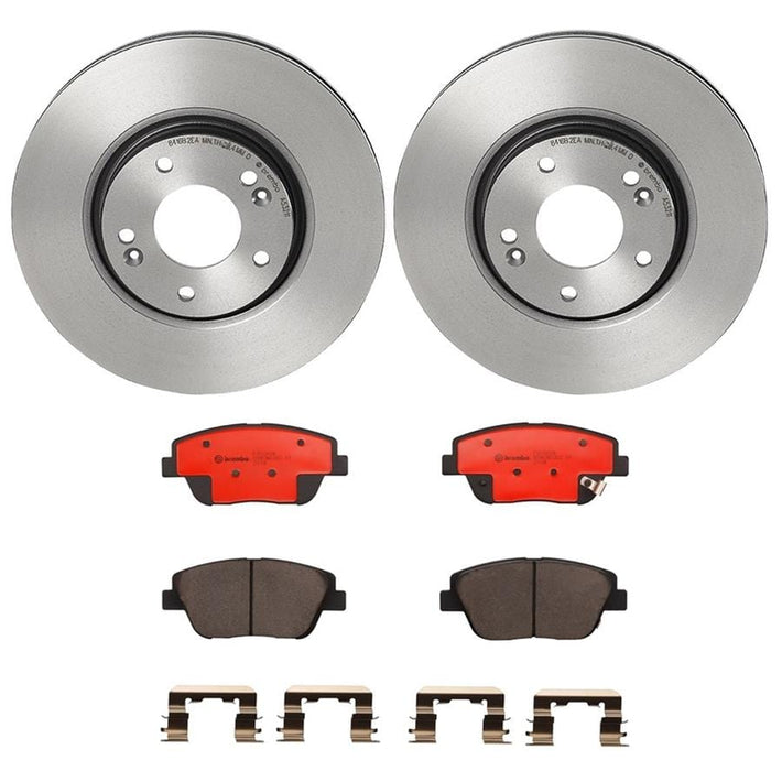 Brembo Brembo Disc Brake Pad and Rotor Kits KT00105 Autofit