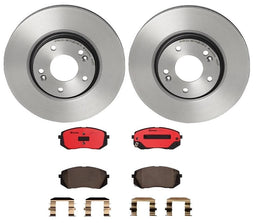 Brembo Brembo Disc Brake Pad and Rotor Kits KT00106 Autofit