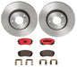Brembo Brembo Disc Brake Pad and Rotor Kits KT00106 Autofit
