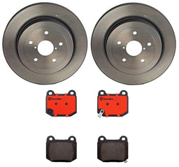 Brembo Brembo Disc Brake Pad and Rotor Kits KT00107 Autofit