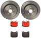 Brembo Brembo Disc Brake Pad and Rotor Kits KT00107 Autofit