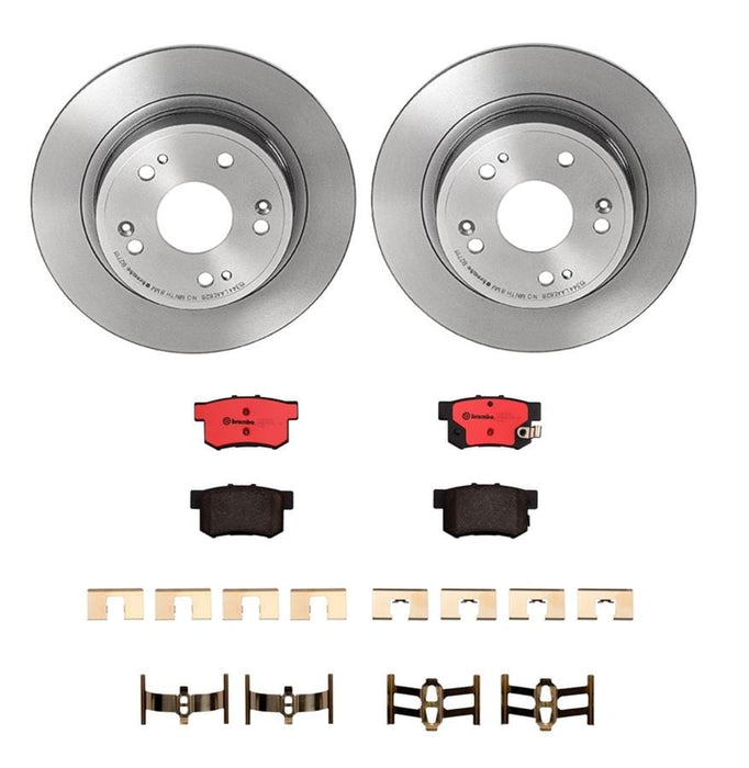 Brembo Brembo Disc Brake Pad and Rotor Kits KT00108 Autofit