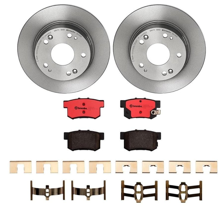 Brembo Brembo Disc Brake Pad and Rotor Kits KT00109 Autofit