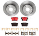 Brembo Brembo Disc Brake Pad and Rotor Kits KT00109 Autofit