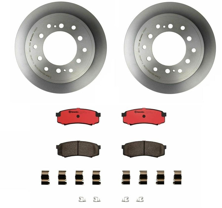 Brembo Brembo Disc Brake Pad and Rotor Kits KT00113 Autofit