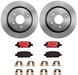 Brembo Brembo Disc Brake Pad and Rotor Kits KT00116 Autofit