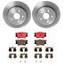 Brembo Brembo Disc Brake Pad and Rotor Kits KT00117 Autofit