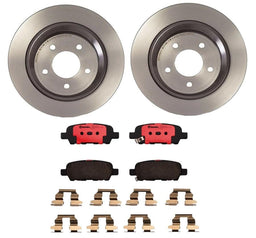 Brembo Brembo Disc Brake Pad and Rotor Kits KT00120 Autofit