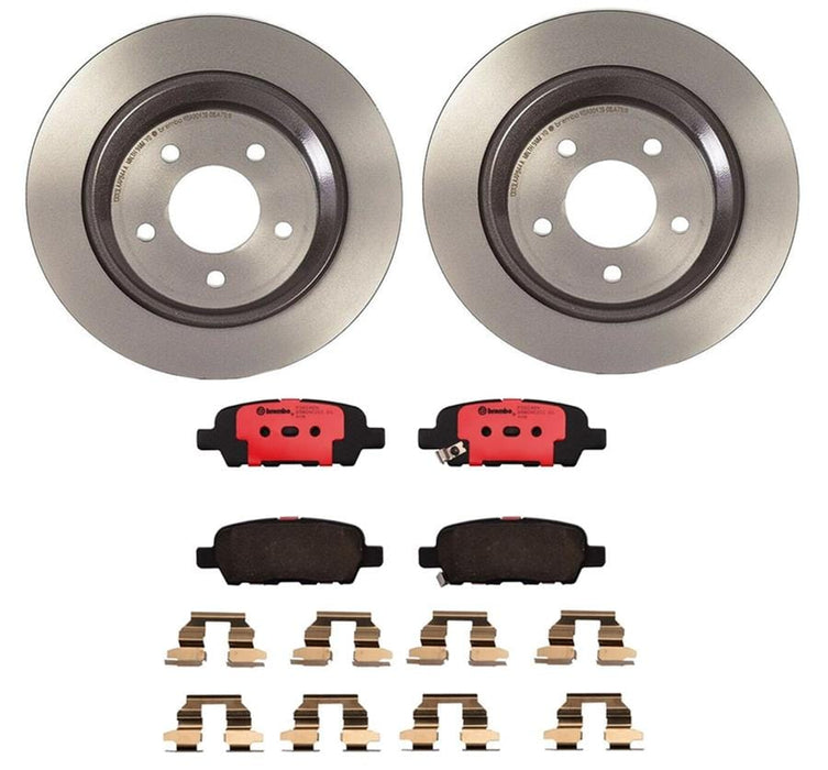 Brembo Brembo Disc Brake Pad and Rotor Kits KT00120 Autofit
