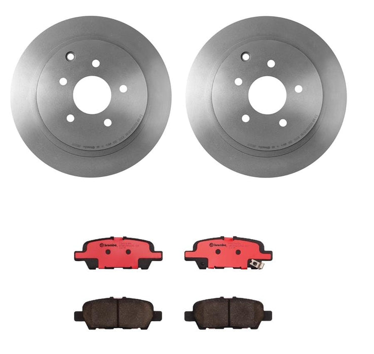 Brembo Brembo Disc Brake Pad and Rotor Kits KT00121 Autofit