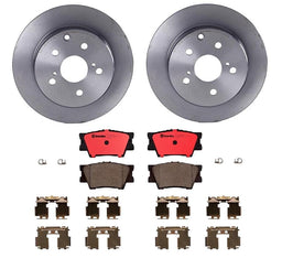 Brembo Brembo Disc Brake Pad and Rotor Kits KT00123 Autofit