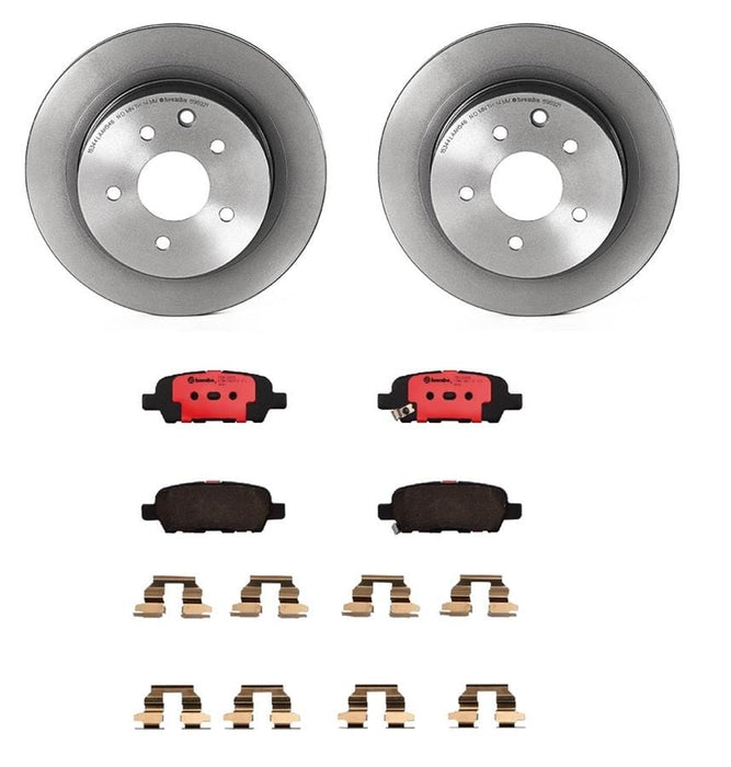 Brembo Brembo Disc Brake Pad and Rotor Kits KT00124 Autofit