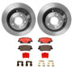 Brembo Brembo Disc Brake Pad and Rotor Kits KT00136 Autofit