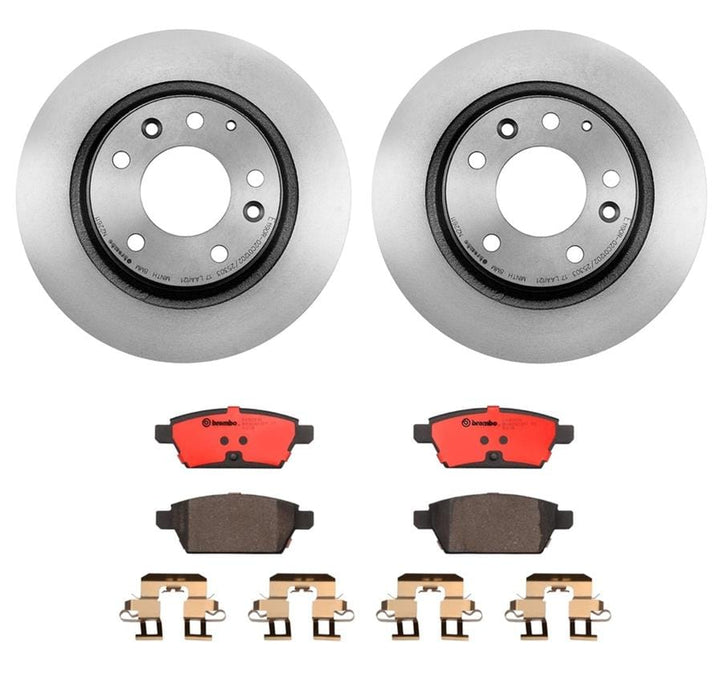 Brembo Brembo Disc Brake Pad and Rotor Kits KT00137 Autofit