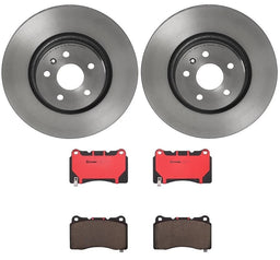 Brembo Brembo Disc Brake Pad and Rotor Kits KT00138 Autofit