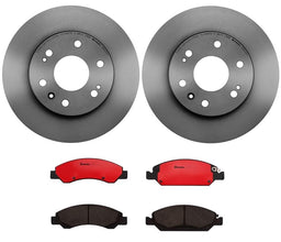 Brembo Brembo Disc Brake Pad and Rotor Kits KT00139 Autofit