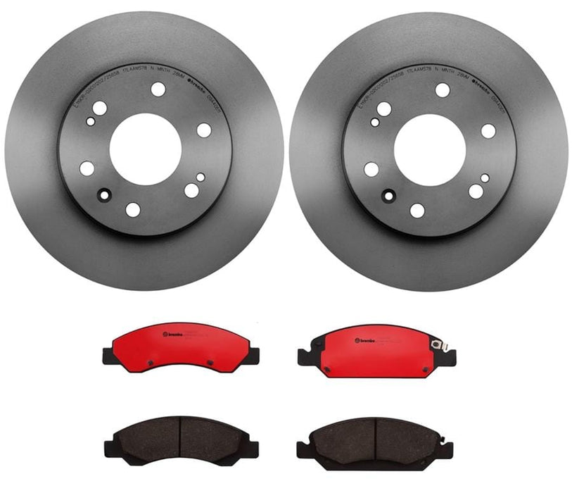 Brembo Brembo Disc Brake Pad and Rotor Kits KT00139 Autofit
