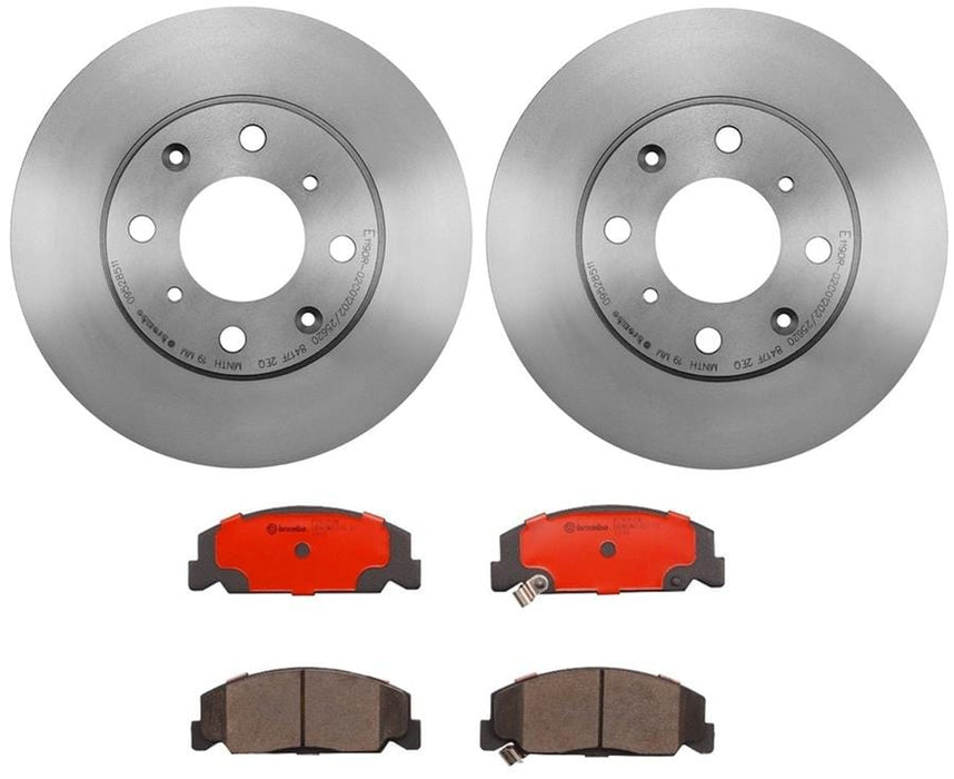 Brembo Brembo Disc Brake Pad and Rotor Kits KT00149 Autofit