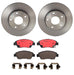 Brembo Brembo Disc Brake Pad and Rotor Kits KT00150 Autofit