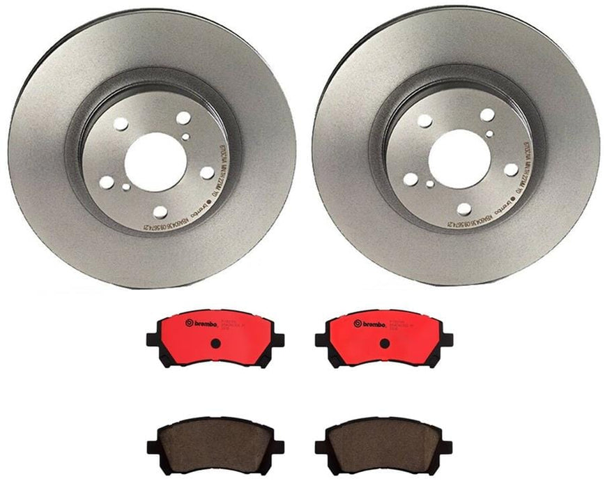 Brembo Brembo Disc Brake Pad and Rotor Kits KT00155 Autofit