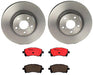 Brembo Brembo Disc Brake Pad and Rotor Kits KT00155 Autofit