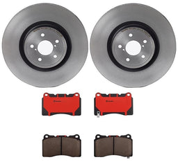 Brembo Brembo Disc Brake Pad and Rotor Kits KT00156 Autofit