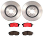 Brembo Brembo Disc Brake Pad and Rotor Kits KT00160 Autofit
