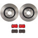 Brembo Brembo Disc Brake Pad and Rotor Kits KT00161 Autofit