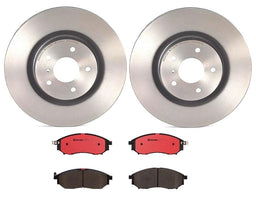 Brembo Brembo Disc Brake Pad and Rotor Kits KT00162 Autofit