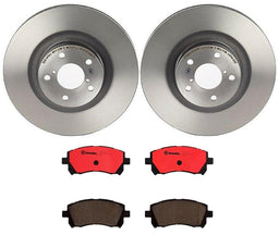Brembo Brembo Disc Brake Pad and Rotor Kits KT00165 Autofit