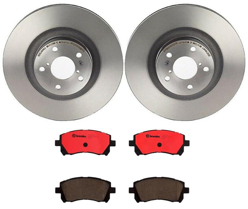 Brembo Brembo Disc Brake Pad and Rotor Kits KT00165 Autofit