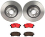 Brembo Brembo Disc Brake Pad and Rotor Kits KT00165 Autofit