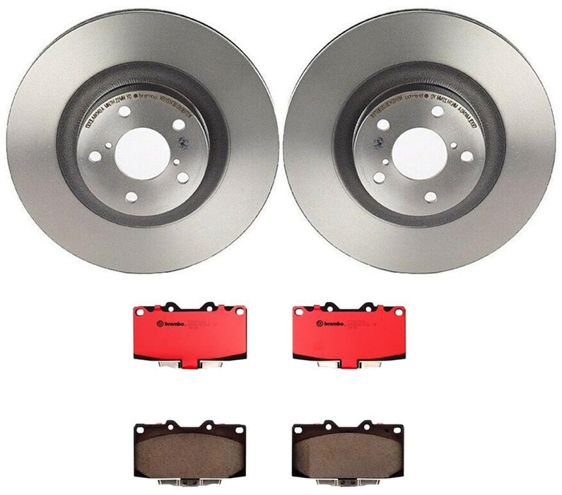 Brembo Brembo Disc Brake Pad and Rotor Kits KT00166 Autofit