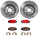 Brembo Brembo Disc Brake Pad and Rotor Kits KT00169 Autofit