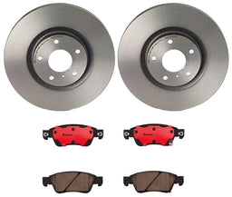 Brembo Brembo Disc Brake Pad and Rotor Kits KT00175 Autofit