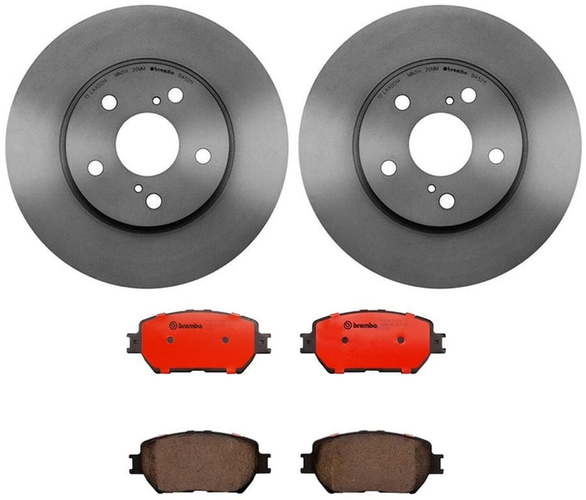 Brembo Brembo Disc Brake Pad and Rotor Kits KT00177 Autofit
