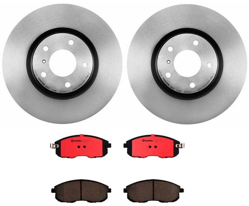 Brembo Brembo Disc Brake Pad and Rotor Kits KT00180 Autofit