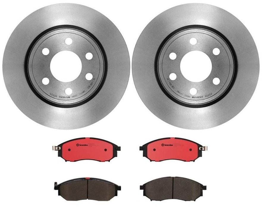 Brembo Brembo Disc Brake Pad and Rotor Kits KT00182 Autofit