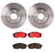 Brembo Brembo Disc Brake Pad and Rotor Kits KT00184 Autofit