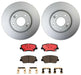 Brembo Brembo Disc Brake Pad and Rotor Kits KT00186 Autofit