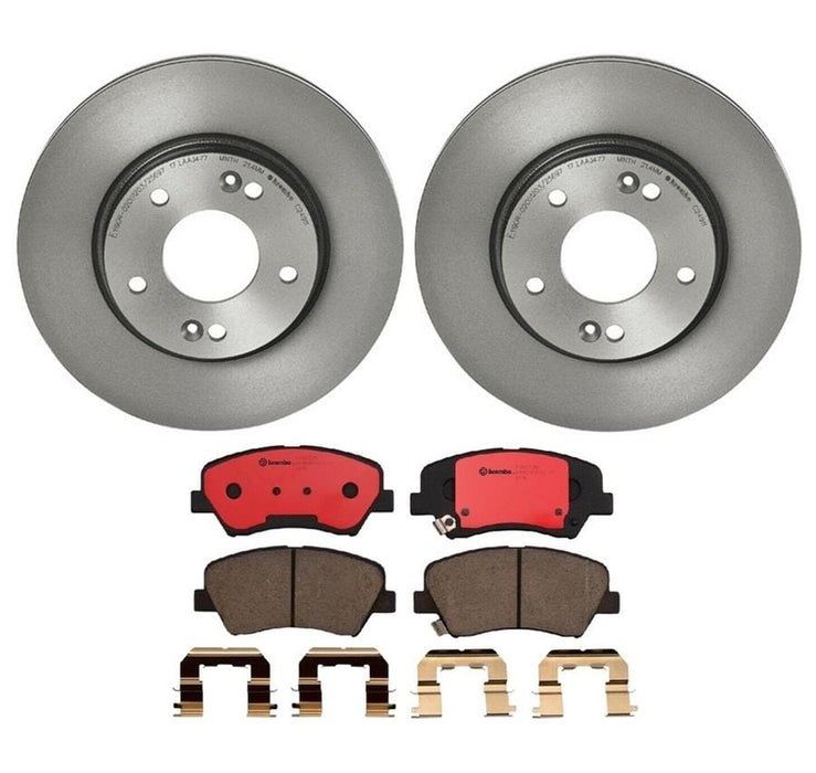 Brembo Brembo Disc Brake Pad and Rotor Kits KT00187 Autofit
