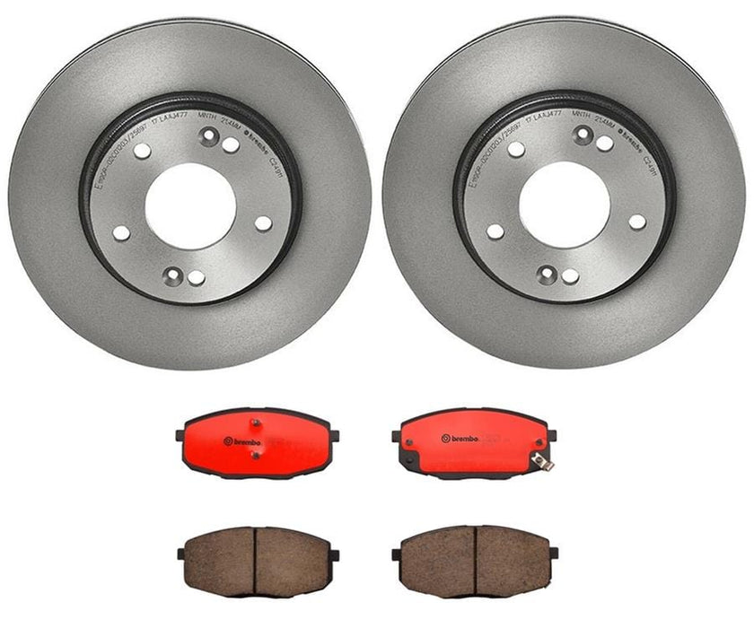Brembo Brembo Disc Brake Pad and Rotor Kits KT00188 Autofit