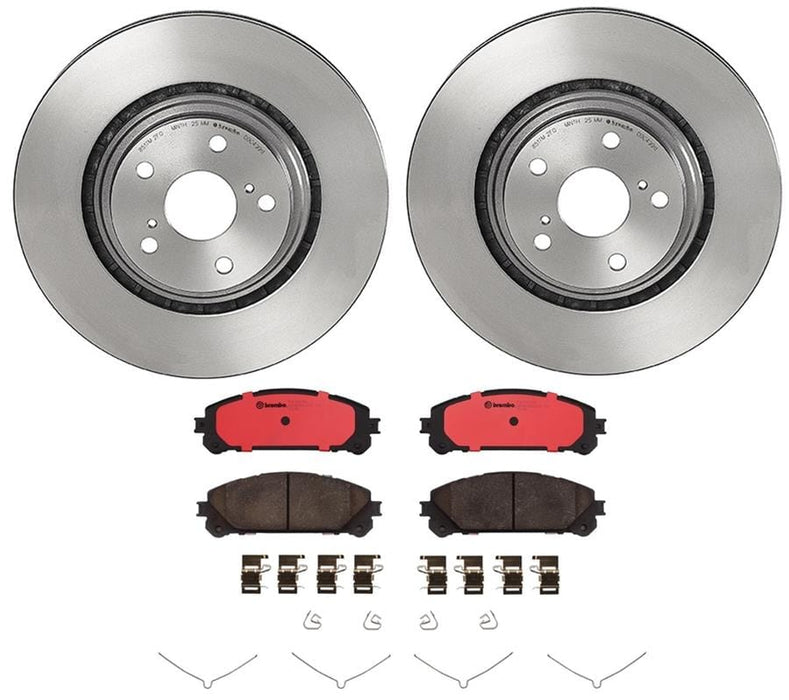 Brembo Brembo Disc Brake Pad and Rotor Kits KT00189 Autofit